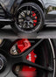In the photos above you can see an installed Forza Performance Group set of large front brakes for the MERCEDES-BENZ GLE 53 AMG X167 FACELIFT 2023 with 410x36mm / 380x28mm brake discs by 22-inch brake rotors. Current set includes: 2x Front Brake calipers AP9570 2x Rear Brake calipers AP9582 2x Front Brake discs 410x36mm 2x Rear Brake discs 380x28mm 4x Brake caliper adapters 4x Brake Pads 4x Brake hoses and installation kits with nipples