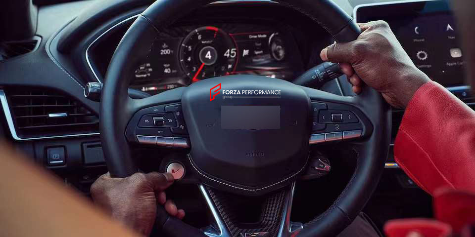 BLACKWING STEERING WHEEL for CADILLAC CT4 | CT5 2019+  Set includes:  Steering Wheel