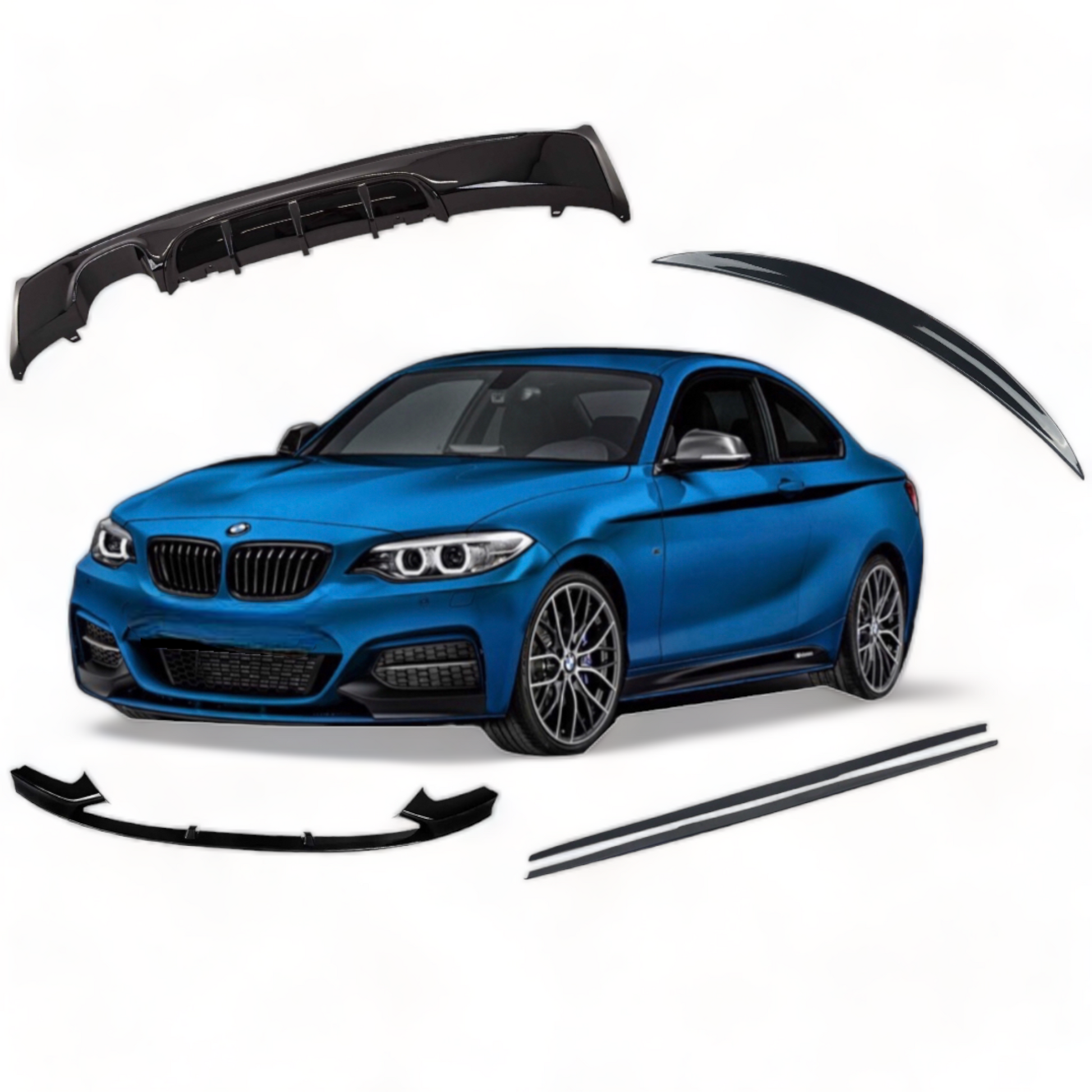 Body kit for BMW 2 SERIES F22 2014 - 2021 | M performance style