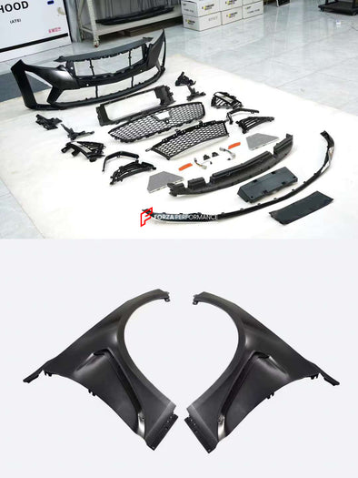 BODY KIT for CADILLAC CT5 2019+  Set includes:  Front Bumper Front Lip Front Grille Front Fenders