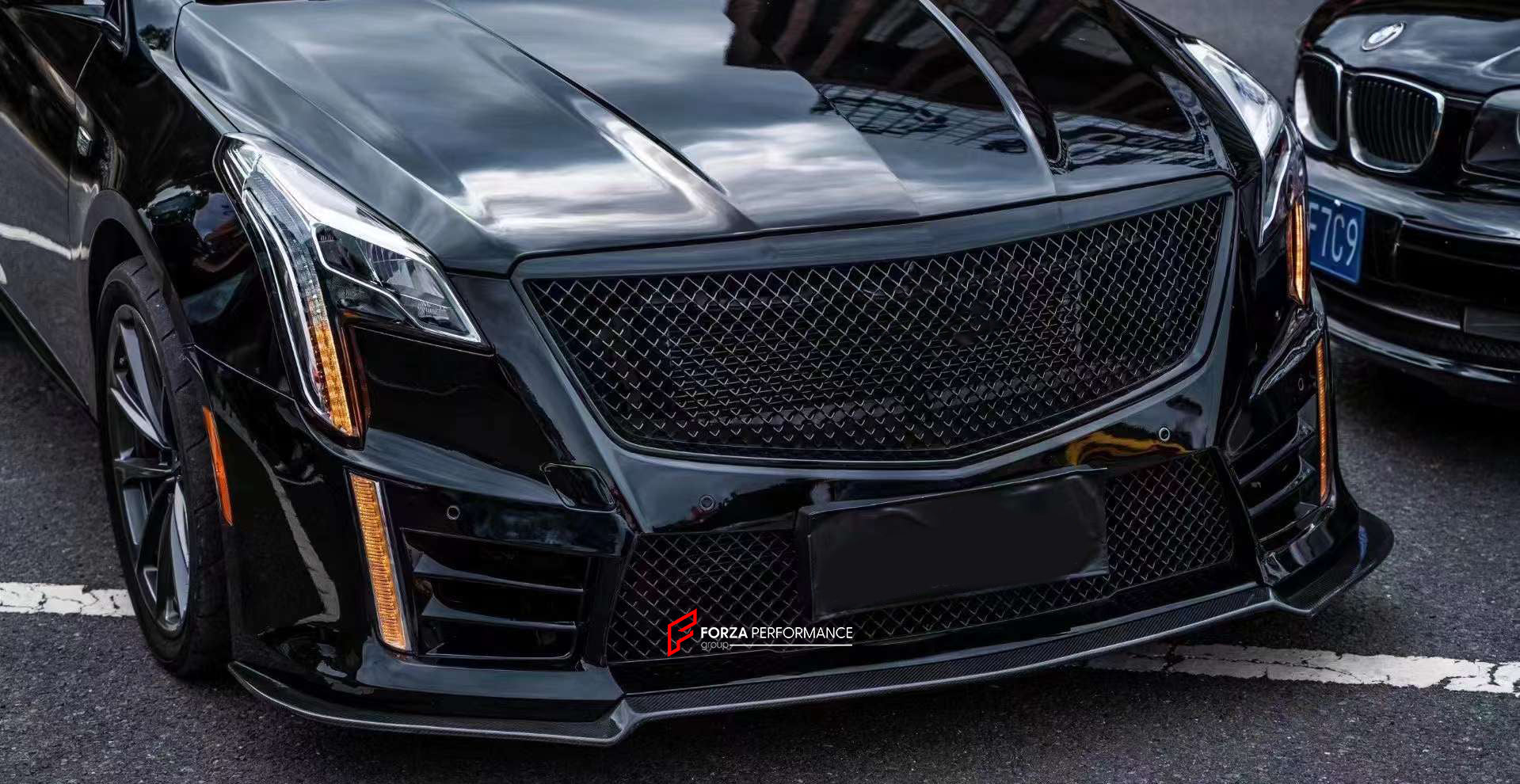 BODY KIT FOR CADILLAC XTS BODY KIT 2018 - 2019  Set includes:  Front Bumper Assembly Rear Diffuser Rear Spoiler