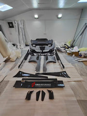 CARBON BODY KIT for FERRARI 812 2017+  Set includes:  Front Bumper Hood Fender Flares Side Skirts Rear Bumper Rear Wing Spoiler