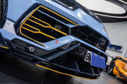 CARBON BODY KIT for LAMBORGHINI URUS 2018+
Set includes:
Front Lip
Front Canards
Hood
Side Skirts
Door Trims
Side Fenders
Side Mirror Covers
Rear Canards
Roof Spoiler
Rear Spoiler
Rear Diffuser