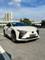 CARBON BODY KIT for LEXUS RZ 300E 450E 2023+ Set includes: Front Lip Front Bumper Trims Fender Flares Side Skirts Roof Spoiler Rear Spoiler Rear Bumper Trims Rear Diffuser