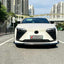 CARBON BODY KIT for LEXUS RZ 300E 450E 2023+ Set includes: Front Lip Front Bumper Trims Fender Flares Side Skirts Roof Spoiler Rear Spoiler Rear Bumper Trims Rear Diffuser
