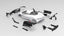 CARBON BODY KIT for MCLAREN 720S 2017+ Set includes: Front Lip Front Bumper Hood Front Fenders Side Skirts Rear Quarter Panels Rear Spoiler Rear Diffuser