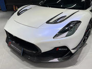 FORZA CARBON FIBER BODY KIT for MASERATI MC20 2020+  Set includes:  Front Lip Front Bumper Hood Vents Side Skirts Rear Diffuser Side Air Intake Vent Trims Mirror Covers
