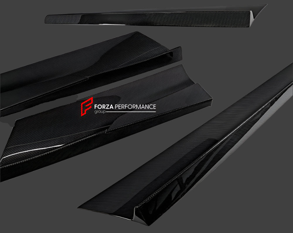 CARBON FIBER SIDE SKIRTS for MCLAREN ARTURA 2021+
Set includes:
Side Skirts
Material: Carbon Fiber
Note: Professional installation is required.