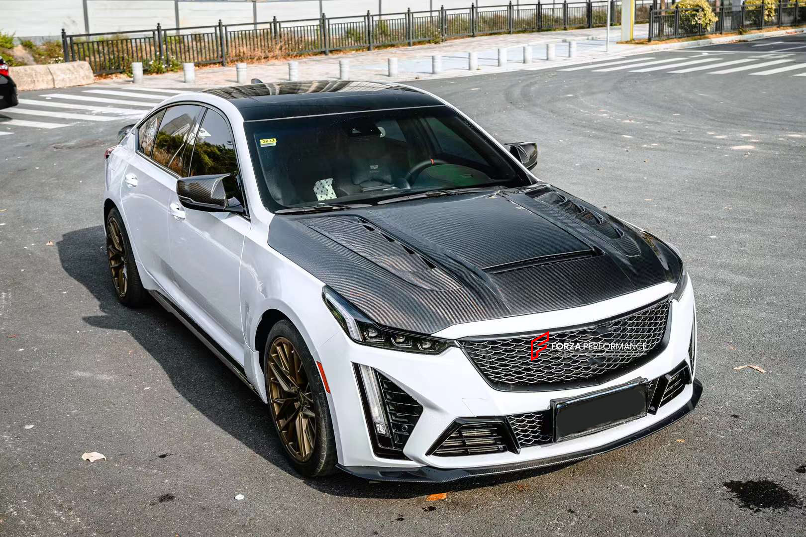 CARBON HOOD for CADILLAC CT5 2019+
Set includes:
Hood
Material: Carbon Fiber
Note: Professional installation is required.
Contact us for pricing