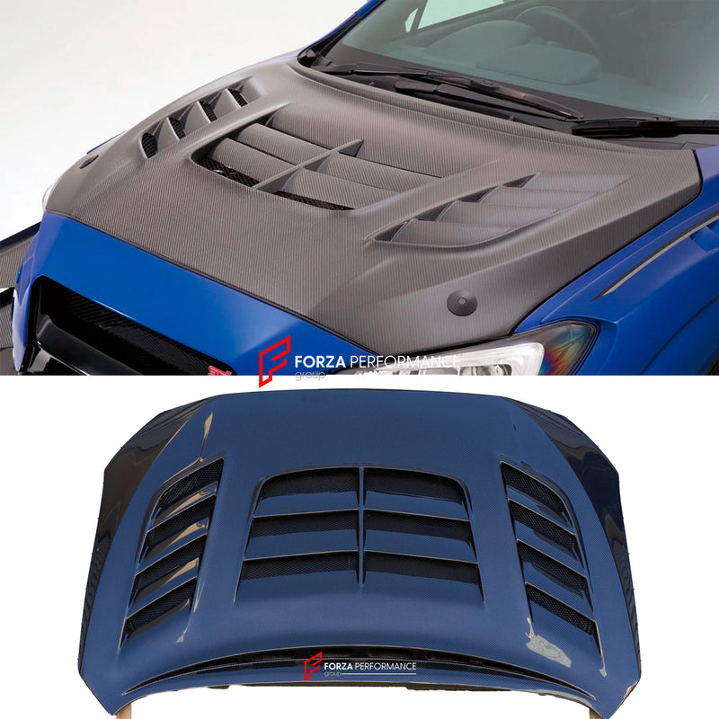 CARBON FIBER HOOD BONNET for SUBARU WRX STI 2015 - 2021
