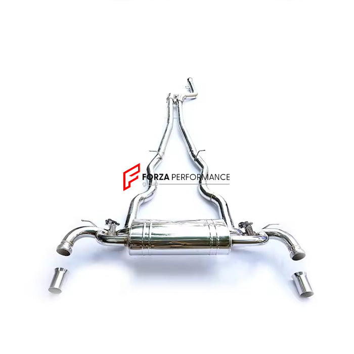VALVED EXHAUST CATBACK MUFFLER for BMW 8 series 840i G14 G15 G16 3.0 2018+