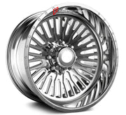 FORGED DUALLY TRUCK FORGED WHEELS RIMS for CHEVROLET SILVERADO 3500HD DRW GMT800 HD 2001 - 2007 CLASSIC