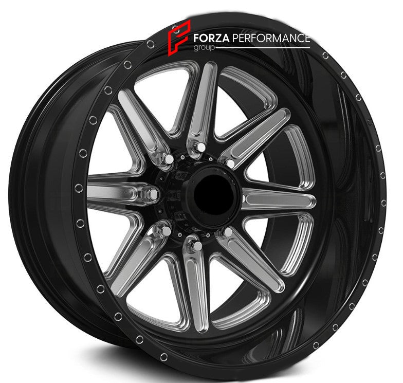 FORGED DUALLY TRUCK FORGED WHEELS RIMS for CHEVROLET SILVERADO 3500HD DRW T1XX HD FACELIFT 2024 - PRESENT