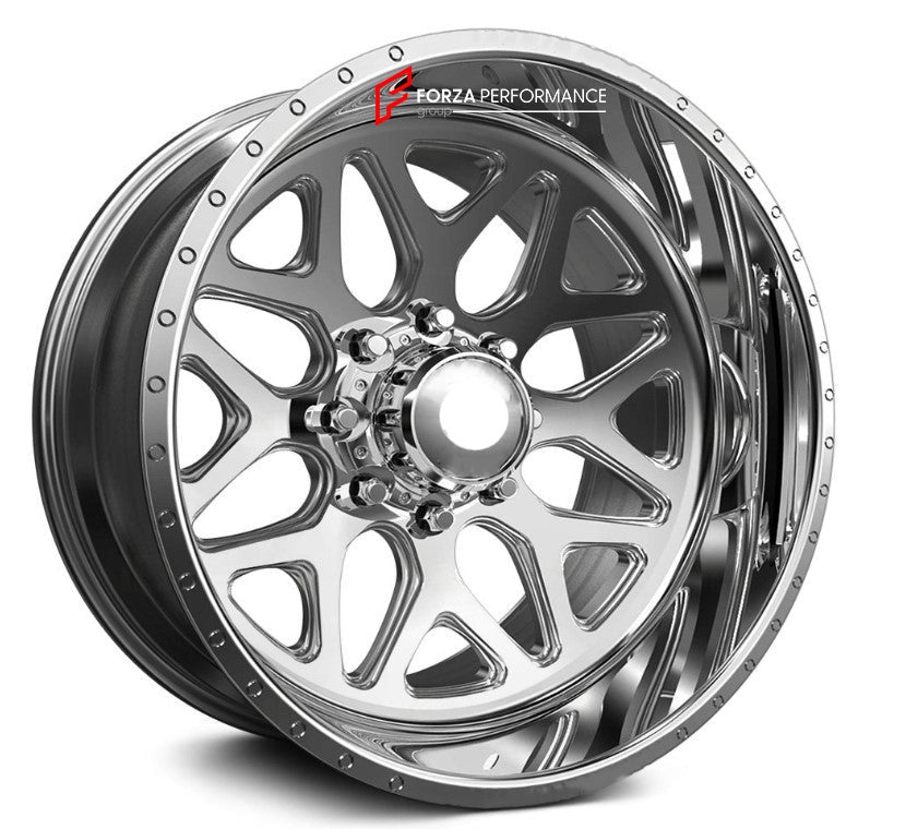 FORGED DUALLY TRUCK FORGED WHEELS RIMS for RAM 4500 5500 CHASSIS CAB DRW RAM HEAVY DUTY 2008 - PRESENT