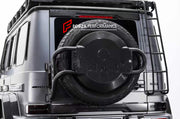 Body Kit includes:  Bullbar Roof LED DRL Bar Roof Rack Roof Ladder Side Fenders Side Skirts Spare Tire Cover Rear Middle Guard Material: Plastic  Lift Kit includes:  Big Brake Kit Portal Axels Springs 2 Front Outer Steering Knuckles 2 Heavy Duty Rear Axle Shafts Set of Axle Braces for Front & Rear Axles 4 ABS Sensors Mounting Bolts