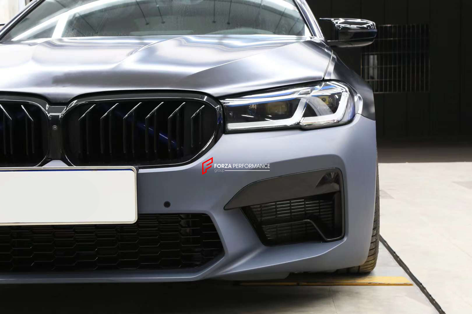 CONVERSION BODY KIT for BMW 5 SERIES G30 G38 2016 - 2020 to M5 F90 LCI 2020+  Set includes:  Front Bumper Side Fenders