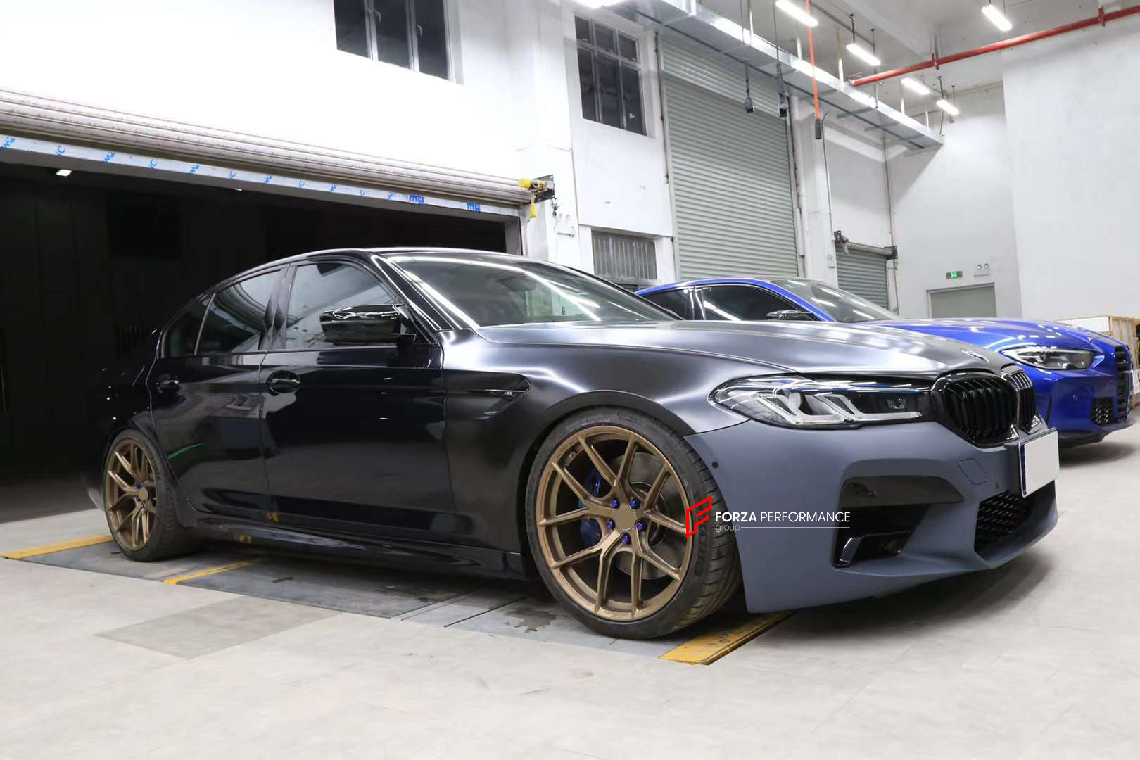 CONVERSION BODY KIT for BMW 5 SERIES G30 G38 2016 - 2020 to M5 F90 LCI 2020+  Set includes:  Front Bumper Side Fenders