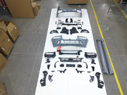 CONVERSION BODY KIT for BMW X7 G07 2018 to BMW X7 G07 LCI 2023
Set includes:
Front Bumper Assembly
Grille
Headlights
Side Skirts
Rear Bumper Assembly
Rear Tail Lights
Material: Plastic
NOTE: Professional installation is required
