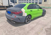 CONVERSION BODY KIT for MERCEDES BENZ C-CLASS W205 2015 - 2021 UPGRADE to W206 C63 AMG 2022+ FACELIFT
Set includes:
Front Bumper Assembly
Head Lights
Front Grille
Hood Bonnet
Front Fenders
Rear Trunk
Tail Lights
Exhaust Tips
Rear Bumper Assembly
Material: Plastic
NOTE: Professional installation is required.