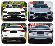 CONVERSION BODY KIT for MERCEDES BENZ C-CLASS W206 2021+ to C63 AMG 2022+
Set includes:
Front Bumper
Hood
Front Grille
Front Fenders
Side Skirts
Rear Diffuser
Rear Spoiler
Exhaust Tips