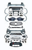 CONVERSION BODY KIT for MERCEDES-BENZ GLC X254 2023+ UPGRADE to GLC 63 AMG Set includes: Front bumper assembly Side fender flares Rear bumper assembly Exhaust tips