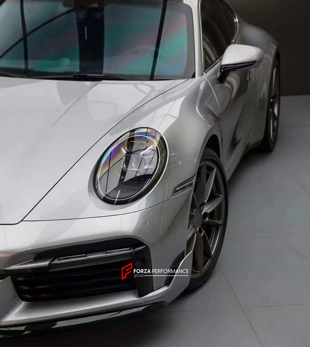 CONVERSION BODY KIT for PORSCHE 911 992 CARRERA 2019 - 2023 to TURBO SPORT DESIGN  Set includes:  Front Bumper Front Lip Side Skirts Rear Diffuser Rear Bumper Rear Spoiler