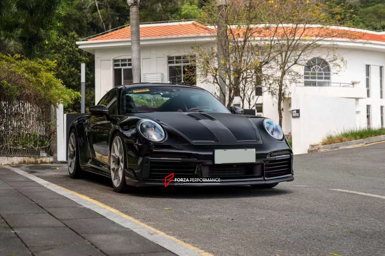 CONVERSION BODY KIT for PORSCHE 911 992 CARRERA 2019 - 2023 to TURBO SPORT DESIGN  Set includes:  Front Bumper Front Lip Side Skirts Rear Diffuser Rear Bumper Rear Spoiler