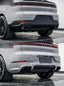 CONVERSION BODY KIT for PORSCHE CAYENNE 9YA 2018 - 2023 to TURBO GT 2024
Set includes:
Front Bumper
Fender Flares
Side Skirts
Rear Diffuser