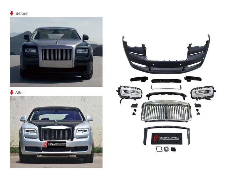 CONVERSION BODY KIT for ROLLS-ROYCE GHOST 2010 - 2014 to 2018 - 2020