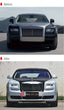 CONVERSION BODY KIT for ROLLS-ROYCE GHOST 2010 - 2014 to 2018 - 2020 Set includes: Front Bumper Front Grille Front Bumper Air Vents Headlights