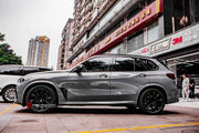 CONVERSION UPGRADE BODY KIT for BMW X5 G05 2018 - 2023 upgrade to BMW X5M F95 2019 - 2023
Set includes:
Front Bumper Assembly
Fender Flares
Side Skirts
Rear Bumper Assembly
Rear Diffuser
Exhaust Tips
Material: Plastic
Note: Professional installation is required