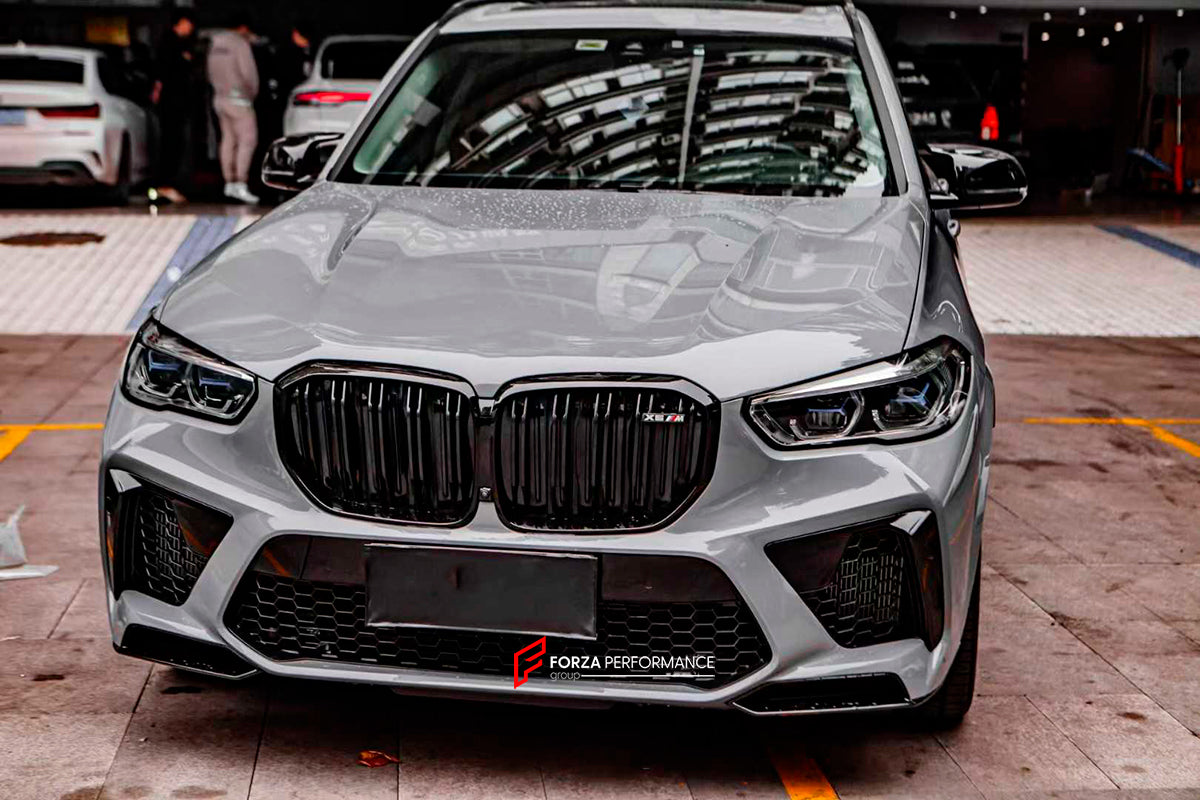 CONVERSION UPGRADE BODY KIT for BMW X5 G05 2018 - 2023 upgrade to BMW X5M F95 2019 - 2023
Set includes:
Front Bumper Assembly
Fender Flares
Side Skirts
Rear Bumper Assembly
Rear Diffuser
Exhaust Tips
Material: Plastic
Note: Professional installation is required