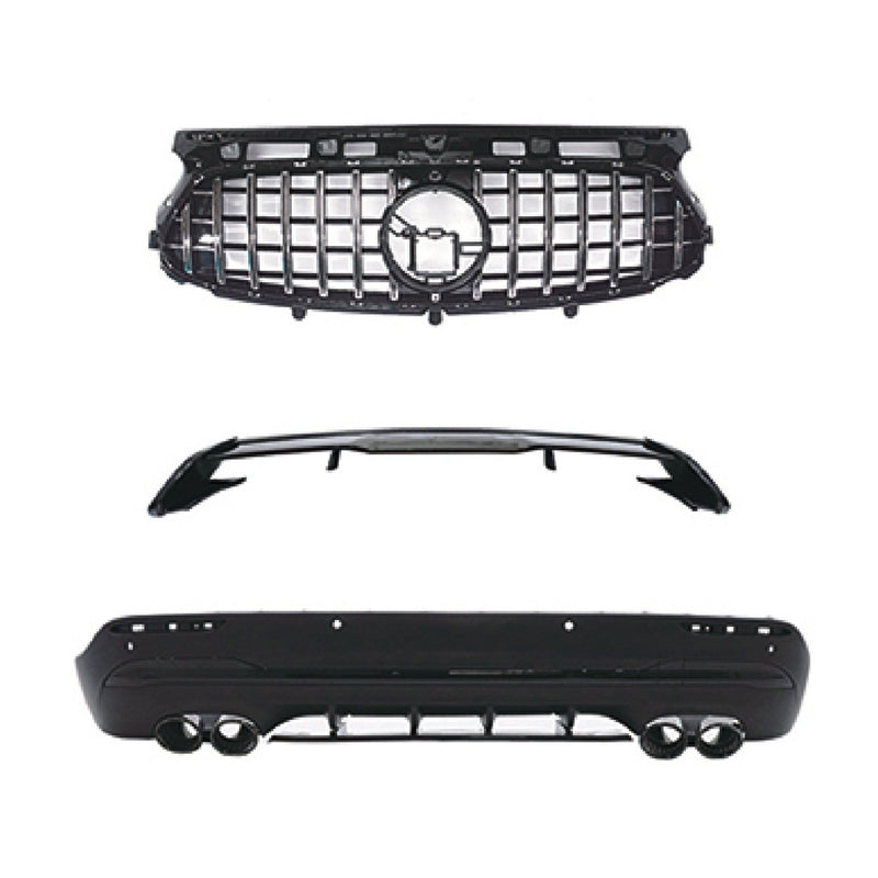 CONVERSION BODY KIT for MERCEDES-BENZ GLA-CLASS H247 2020 - 2023 to GLA45 AMG