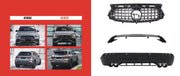 CONVERSION BODY KIT for MERCEDES-BENZ GLA-CLASS H247 2020 - 2023 to GLA45 AMG  Set includes:  Front Grille Rear Bumper Roof Spoiler