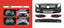 CONVERSION BODY KIT for MERCEDES-BENZ S-CLASS W217 2014 - 2020 to S63 AMG Set includes: Front Bumper with Grille Rear Diffuser Tail Lights