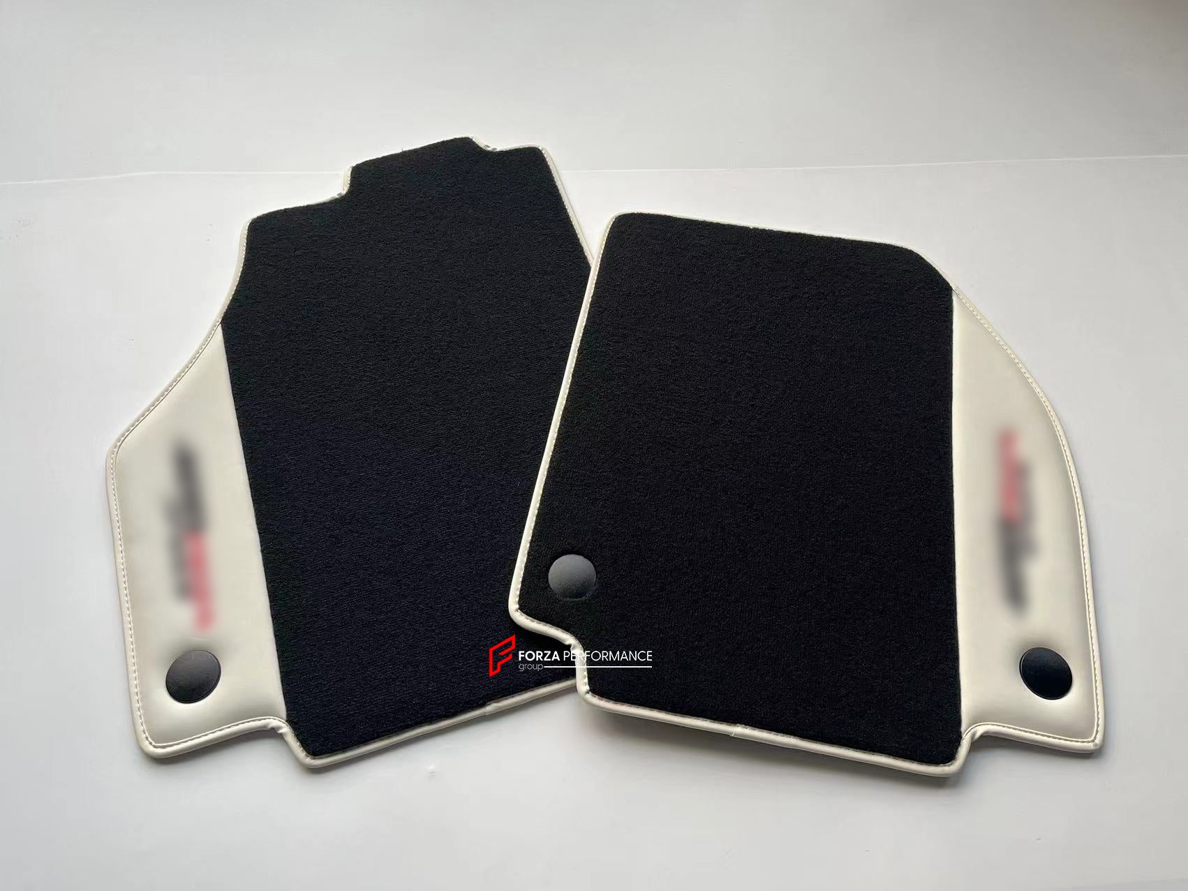 CUSTOM FLOOR MATS CARPETS for FERRARI 488 SPIDER PISTA LEATHER NYLON V
