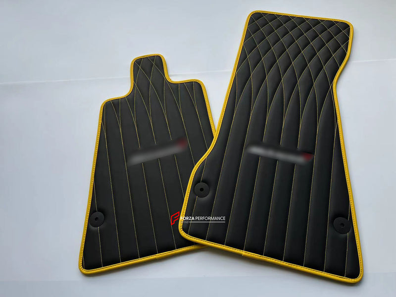 CUSTOM FLOOR MATS CARPETS for MCLAREN 720S LEATHER NYLON VELOUR ALCANTARA