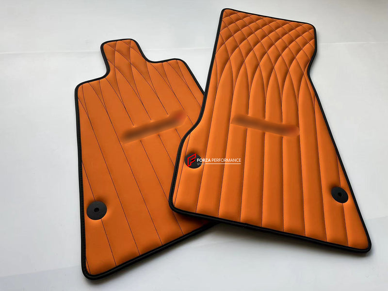 CUSTOM FLOOR MATS CARPETS for MCLAREN 720S LEATHER NYLON VELOUR ALCANTARA