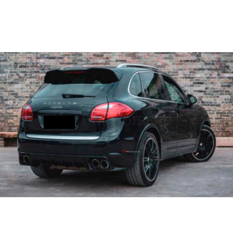 CONVERSION BODY KIT for PORSCHE CAYENNE 958.1 2011 - 2014 to CAYENNE TURBO 9Y 2018 - 2022  Set includes:  Front Bumper Fender Flares