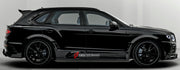 DRY CARBON BODY KIT for BENTLEY BENTAYGA W12 2020+
Set includes:
Hood
Front Grille
Side Mirrors
Door Trims
Roof Rack
Roof Spoiler
Material: Dry Carbon
NOTE: Professional installation is required.