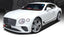 DRY CARBON BODY KIT For BENTLEY CONTINENTAL GT 2018+ Set includes: Front Lip Side Skirts Rear Spoiler Rear Diffuser