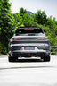 DRY CARBON BODY KIT for PORSCHE CAYENNE 9Y0 FACELIFT 2023+ Set includes: Front Lip Front Bumper Air Vent Covers Fender Flares Side Skirts Roof Spoiler Rear Diffuser with LED Tail Light