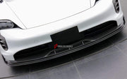 DRY CARBON BODY KIT for PORSCHE TAYCAN J1 TURBO CROSS TURISMO  Set includes:  Front Splitter Side Skirts Rear Diffuser Rear Spoiler