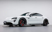 DRY CARBON BODY KIT for PORSCHE TAYCAN J1 TURBO CROSS TURISMO  Set includes:  Front Splitter Side Skirts Rear Diffuser Rear Spoiler