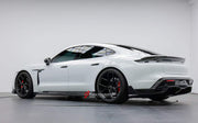 DRY CARBON BODY KIT for PORSCHE TAYCAN J1 TURBO CROSS TURISMO  Set includes:  Front Splitter Side Skirts Rear Diffuser Rear Spoiler