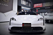 DRY CARBON BODY KIT for PORSCHE TAYCAN J1 TURBO CROSS TURISMO  Set includes:  Front Splitter Side Skirts Rear Diffuser Rear Spoiler