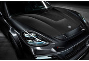 DRY CARBON HOOD for PORSCHE PANAMERA 971 2017 - 2023
Set includes:
Hood/Bonnet
Material: Dry Carbon
NOTE: Professional installation is required.