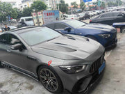 DRY CARBON HOOD for MERCEDES-BENZ AMG GT50 GT53 GT63S 4-DOOR GT 2018+
Set includes:
Hood