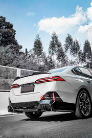 AUTHENTIC SOOQOO DRY CARBON BODY KIT for BMW 5 SERIES G60 2023+
Set includes:
Front Lip
Side Skirts
Side mirror covers (OEM or OUR styles, LHD or RHD)
Rear Spoiler (2 different styles, let us know, which one is suitable for you)
Rear Diffuser
Material: Dry Carbon Fiber
CONTACT US FOR PRICING
Payment ►
Visa
Mastercard
PayPal with a credit card (add 4.4% at checkout)
Payoneer
Cryptocurrency
Shipment ►
By express DHL/UPS/TNT/FedEx
To the local international airport
Special line by air
Special line by th