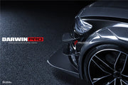 AUTHENTIC DARWINPRO DTM STYLE CARBON WIDE BODY KIT for AUDI RS6 C7 AVANT 2014 - 2018  Set includes:  Hood Front lip Front canards Fender flares Side skirts Side canards Bumper spoiler Rear bumper canards Door canards Rear fender canards Rear diffuser canards Roof spoiler Trunk spoiler Material: Carbon fiber / Forged Carbon / Fiberglass + Carbon / Autoclave carbon fiber / Double sided carbon fiber  NOTE: Professional installation is required  Contact us for pricing